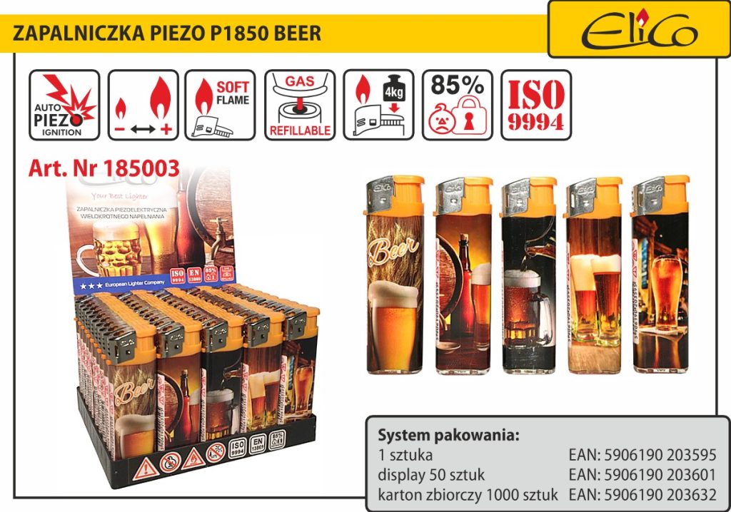 185003_Zapalniczka-piezo_ELICO-P1850-beer