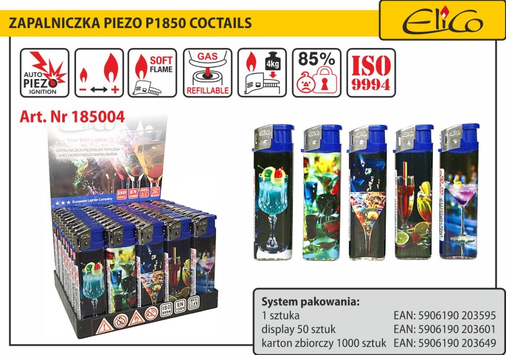 185004_Zapalniczka-piezo_ELICO-P1850-coctails