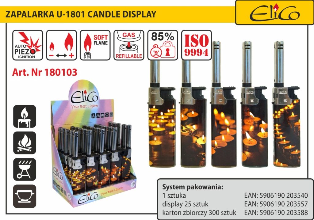 180103_Zapalarka_ELICO-U1801-Candle