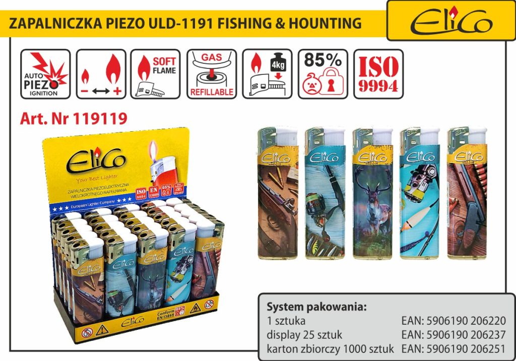 119119_Zapalniczka-piezo_ELICO-ULD-1191-fishing&hunting