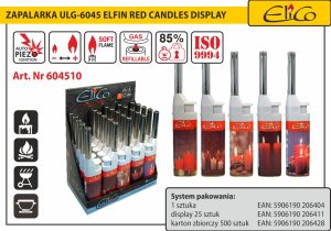 604510_Zapalarka_ELICO-ULG-6045-Red Candles