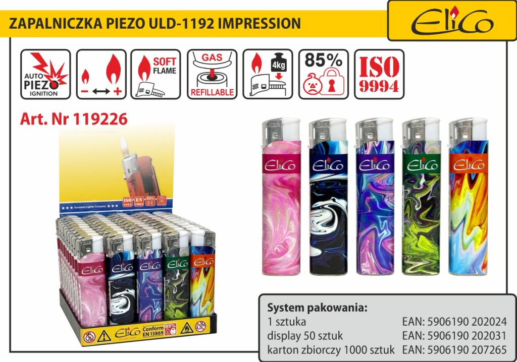 119226_Zapalniczka-piezo_ELICO-ULD-1192-Impession